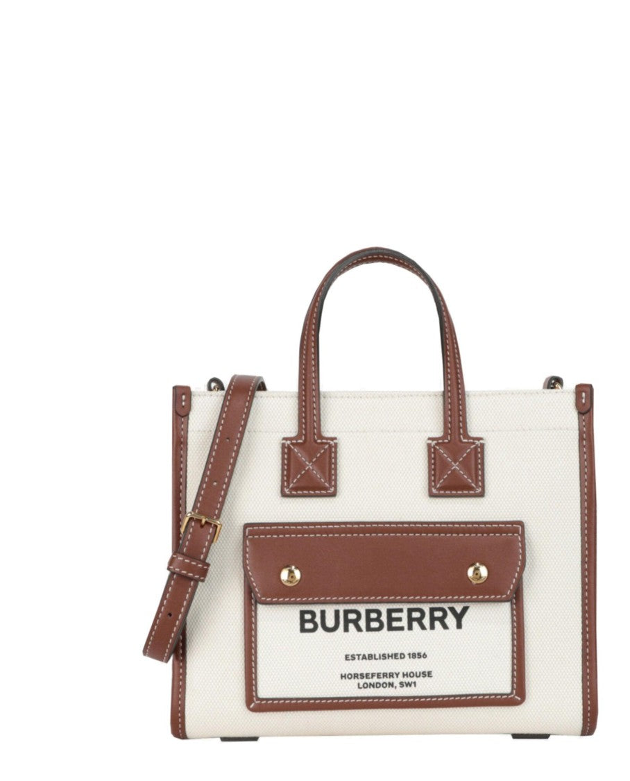 

Маленькая сумка Freya Tote Burberry, белый