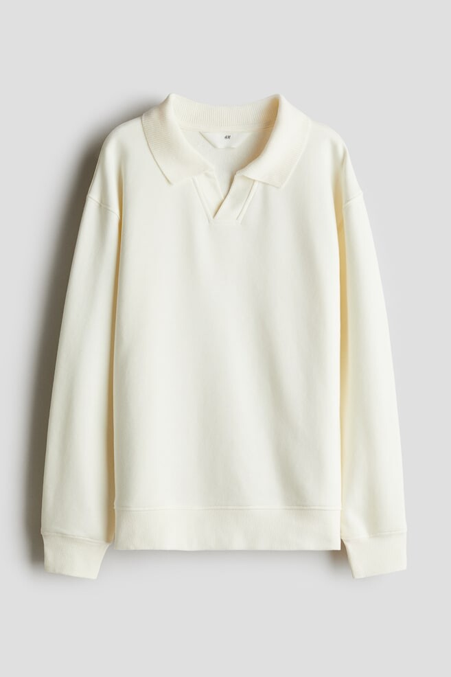 

Рубашка поло H&M, бежевый