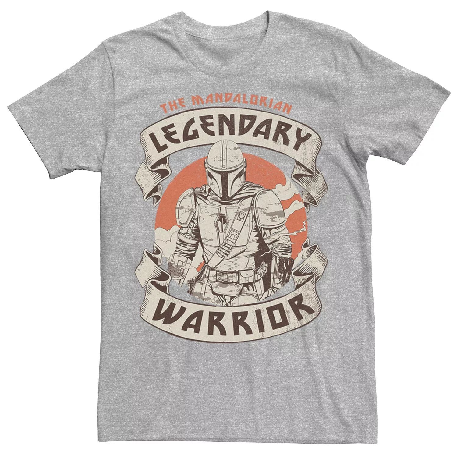 

Мужская футболка с рисунком The Mandalorian Legendary Warrior Star Wars