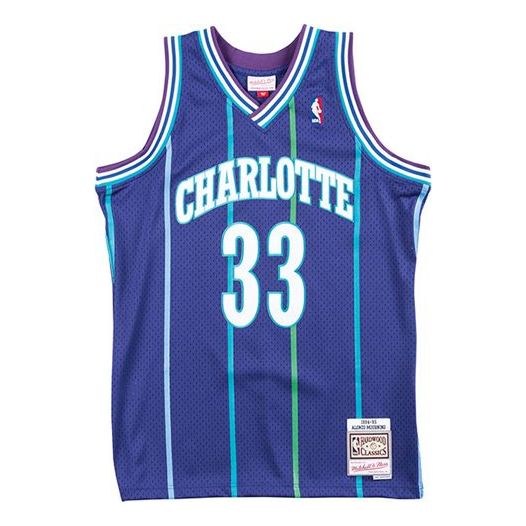 

Баскетбольное джерси Mitchell & Ness NBA Swingman Jersey 'Charlotte Hornets - Alonzo Mourning 1994-95'