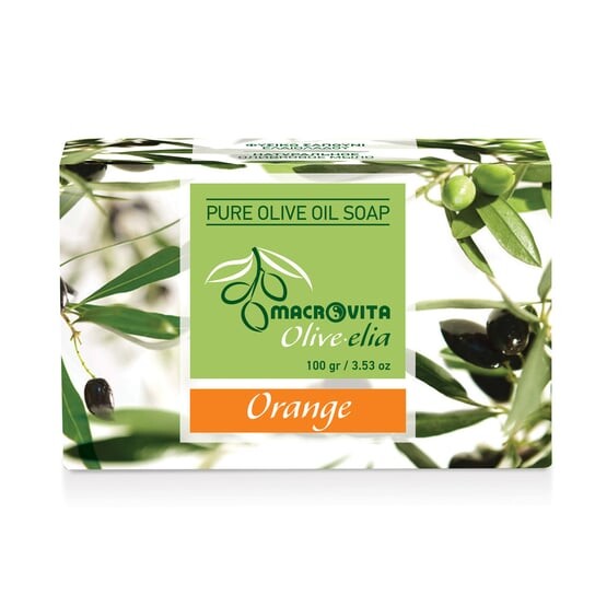 

Мыло на чистом оливковом масле АПЕЛЬСИН 100г MACROVITA OLIVE-ELIA