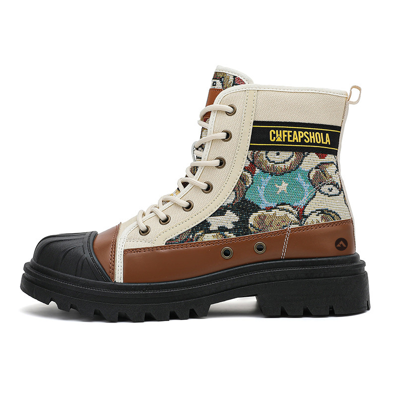 

Мужские ботинки Cahhrrn X Martin Boot Men Beige Troadlop