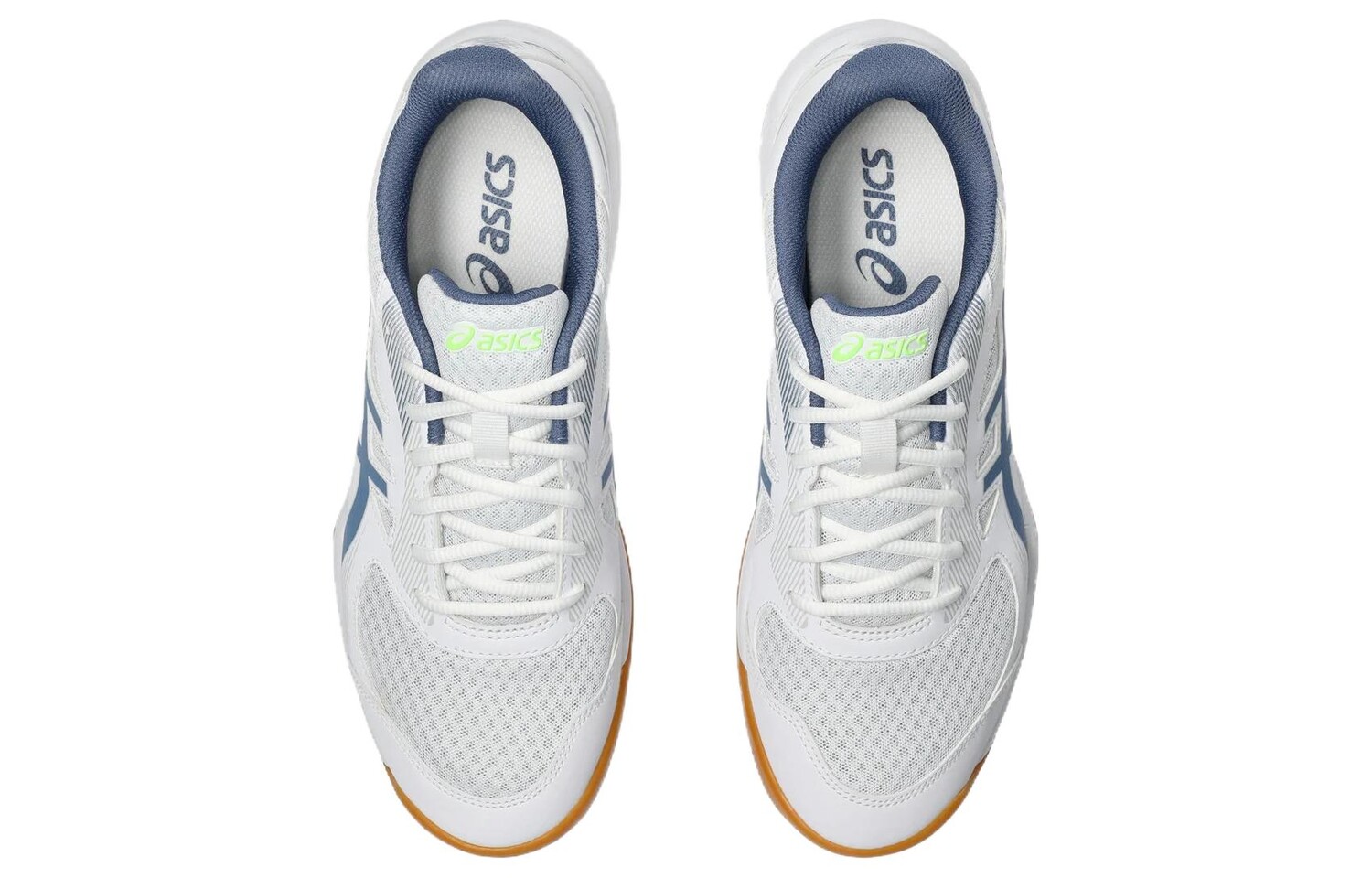 Кроссовки Asics Upcourt Мужчины, White/Blue — фото 4