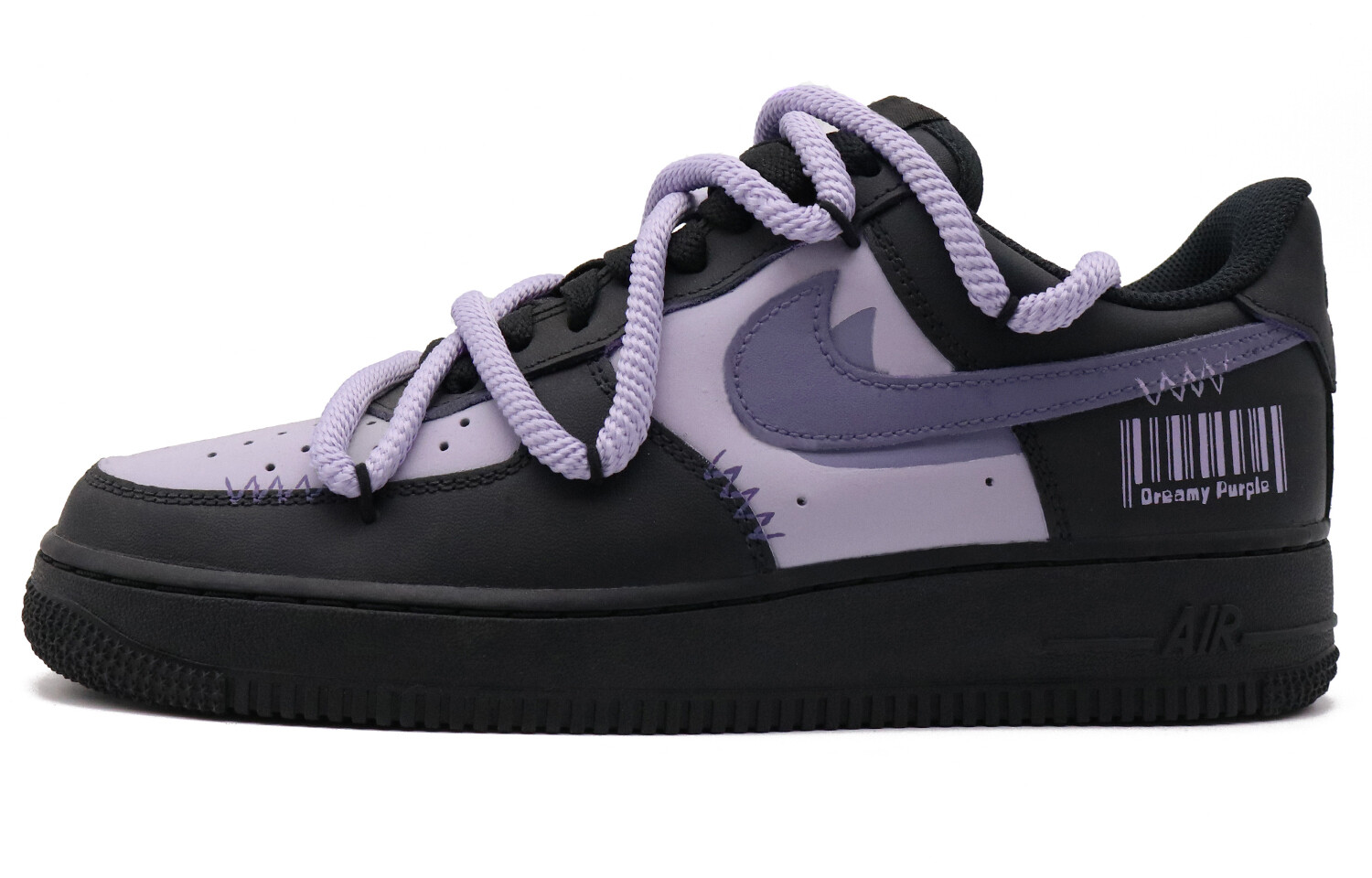 

Кроссовки для скейтбординга Air Force 1 женские, низкие, фиолетовый Nike