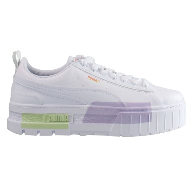 Белые женские кроссовки Mayze mis Puma, белый