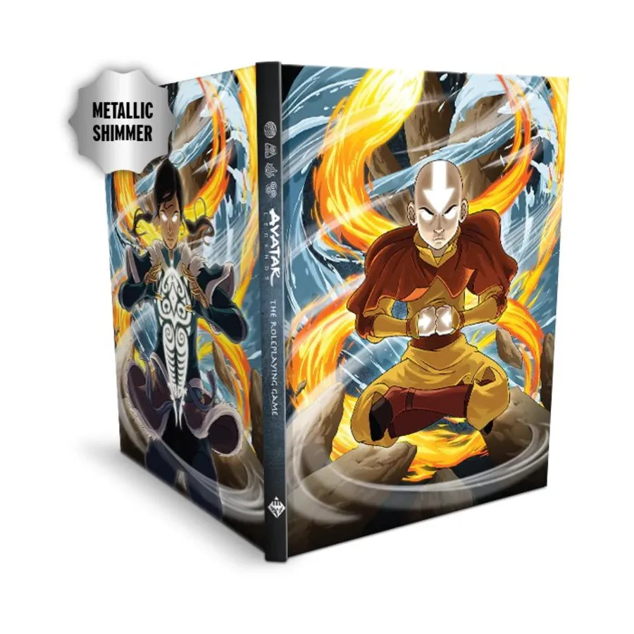 

Avatar Legends Core Rulebook (Special Cover - Aang), Avatar Legends - The Roleplaying Game, твердый переплет