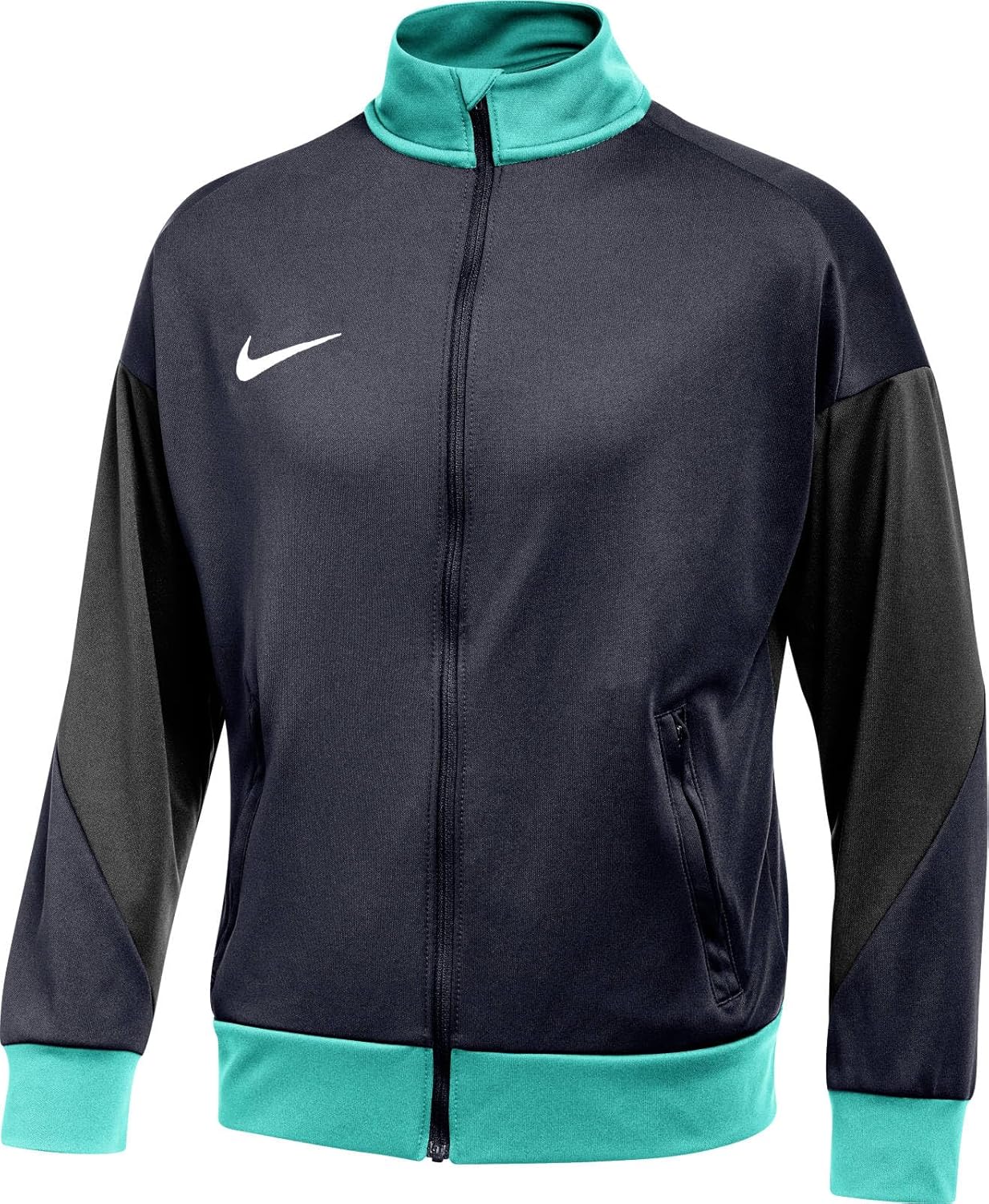 

Куртка Nike Dri-fit Academy Pro 24 Track Jacket K унисекс для взрослых, Obsidian/Black/Hyper Turq/White