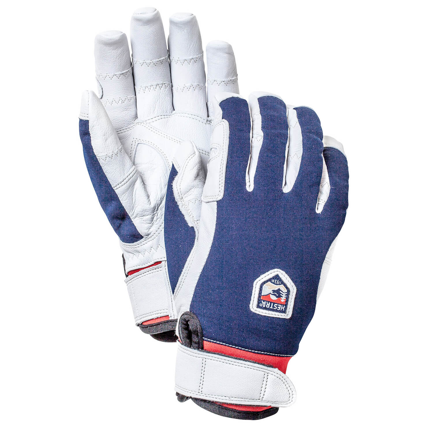 

Перчатки Hestra Ergo Grip Active 5 Finger, цвет Navy/Offwhite