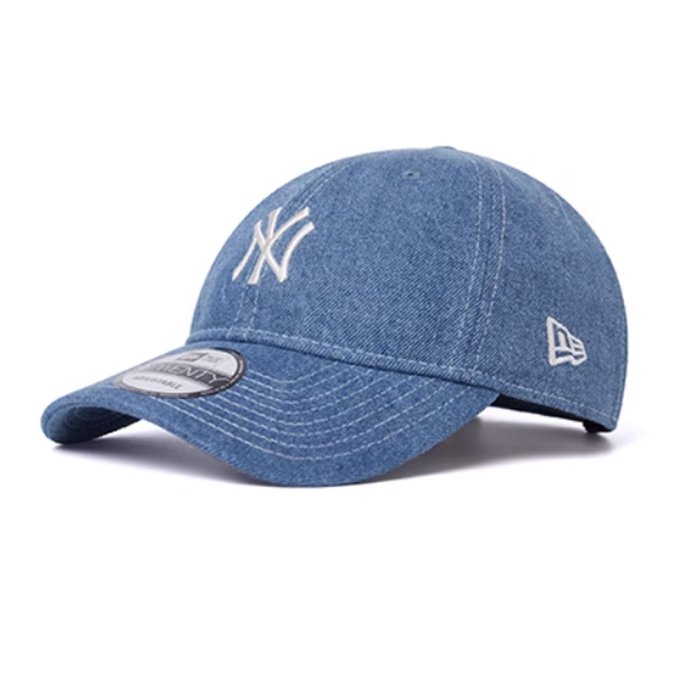 

New Era Бейсболка с вышитым логотипом, Denim Blue