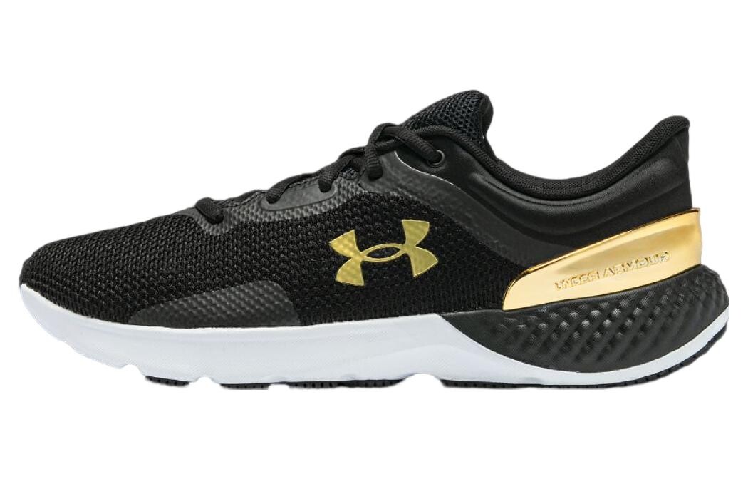

Кроссовки Charged Escape 4 для бега мужские с низким верхом, черные/золотые Under Armour