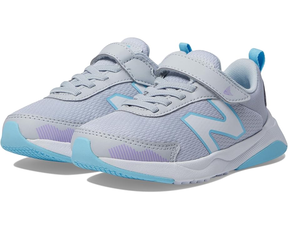 

Кроссовки New Balance Kids Dynasoft 545 Bungee Lace with Top Strap, цвет Granite/Lilac Glo