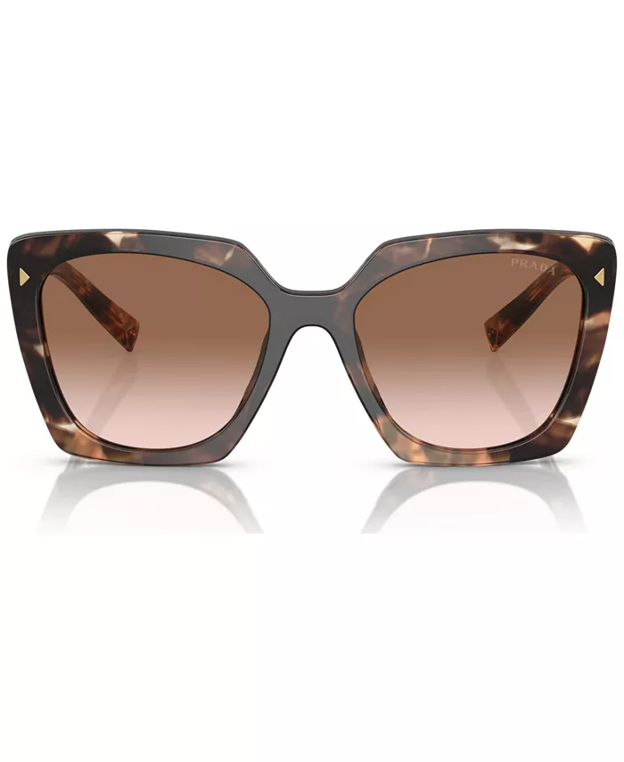 Солнцезащитные очки женские Signature Square, PR 23ZS PRADA, коричневый — фото 2