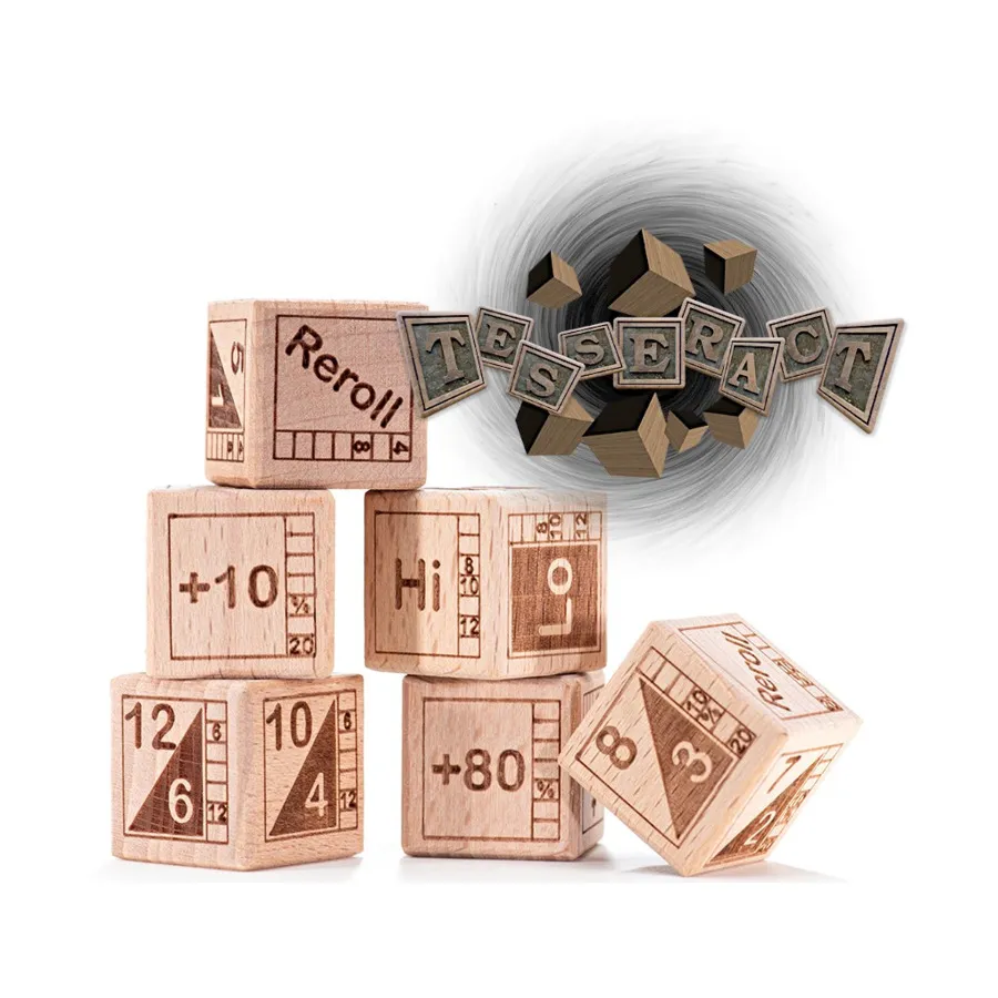 

Кости Тессеракта (6), Miscellaneous Dice & Accessories (Gate Keeper Games)
