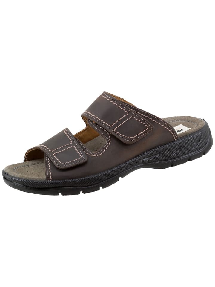 

Сандалии Jomos Freizeitschuhe Pantolette mit Klettverschluss, коричневый