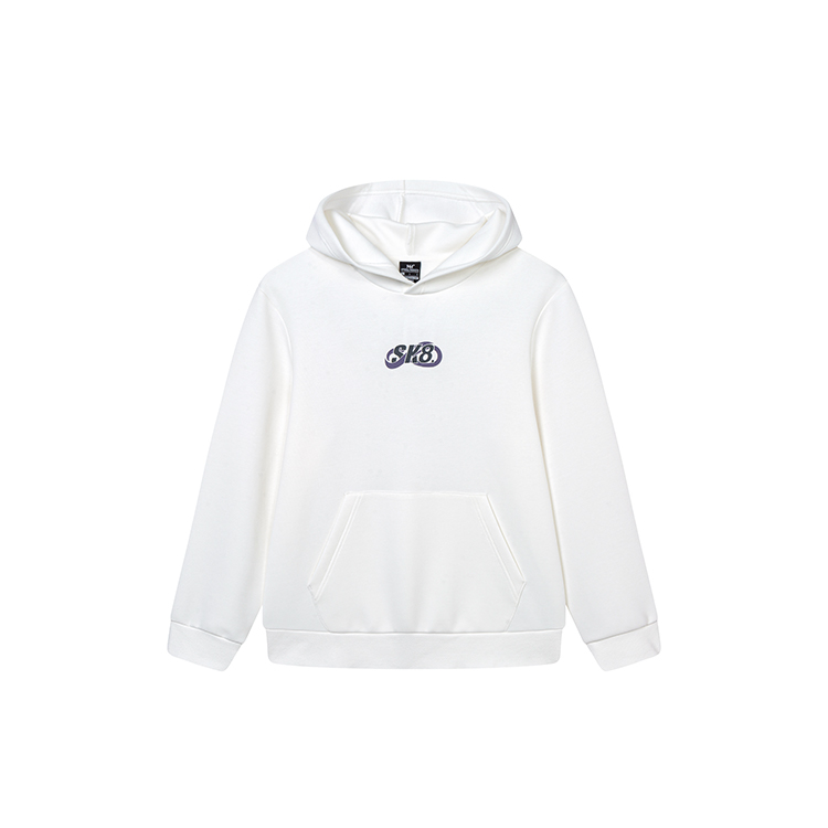 

361° Толстовка мужская Feather White с капюшоном утепленная Regular