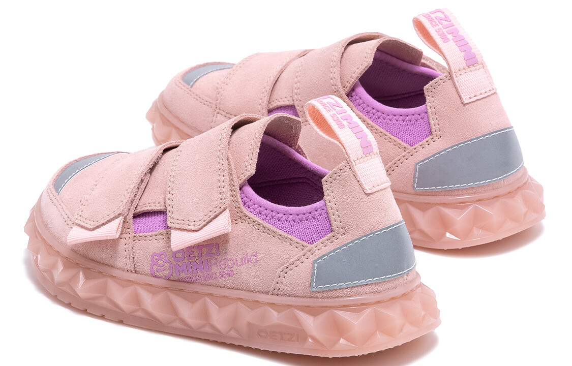 Детские кроссовки для скейтбординга GS Low-top Pink Oetzi, розовый — фото 3