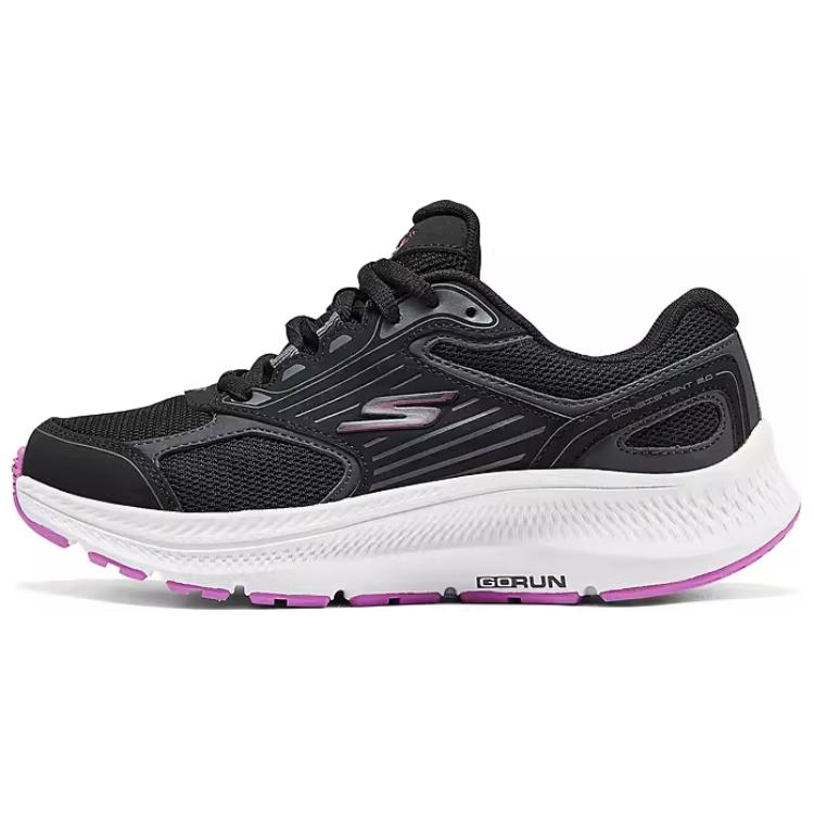 

Кроссовки для бега WOMEN"S GO Series женские с низким верхом, черные/фиолетовые Skechers