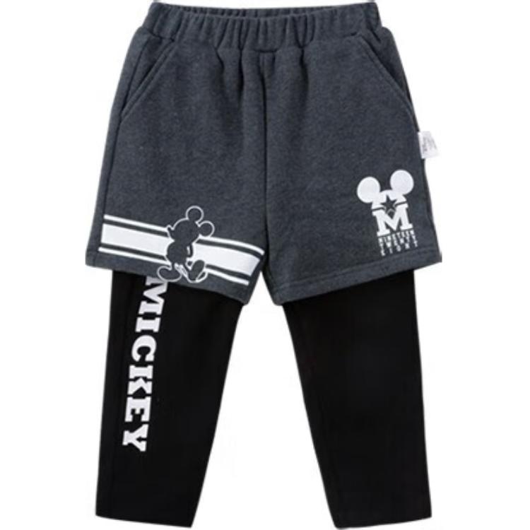 

Штаны Mickey Series Dark Heather Gray для детей 3-7 лет Disney, серый