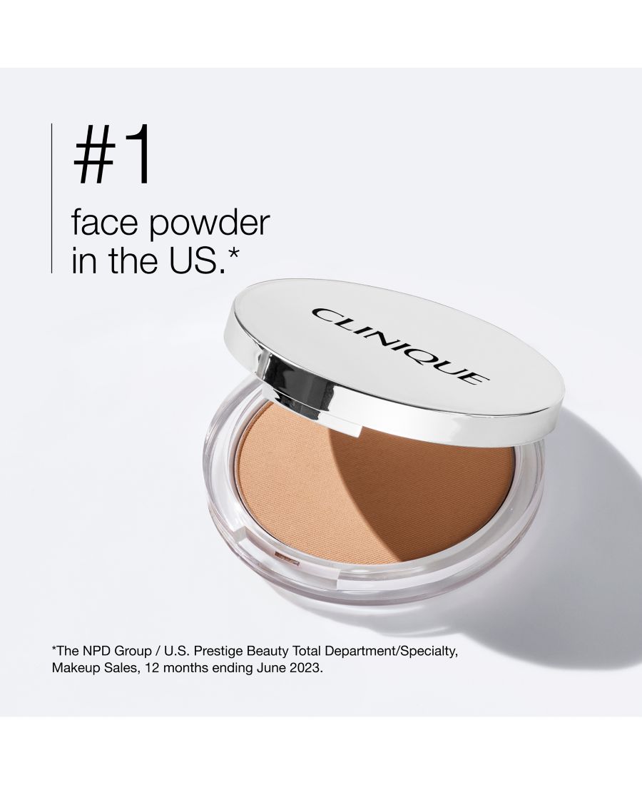 Полупрозрачная матирующая прессованная пудра Stay-Matte, 0,27 унции Clinique, цвет invisible matte — фото 3