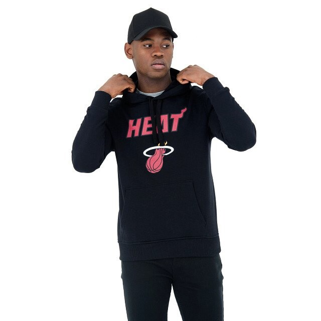 

Худи New Era NBA Regular Miami Heat, черный
