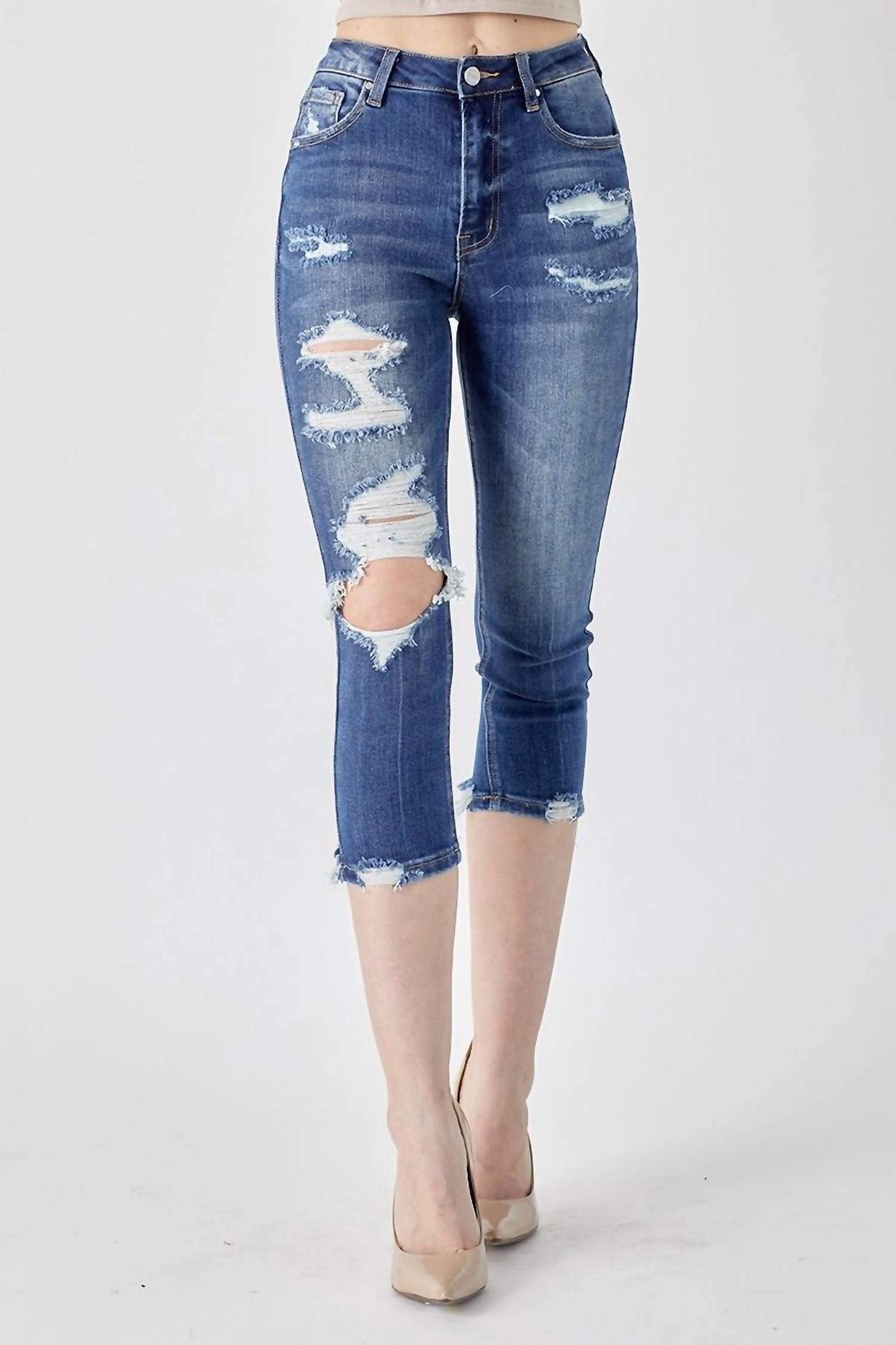

Джинсы женские RISEN, цвет dark wash