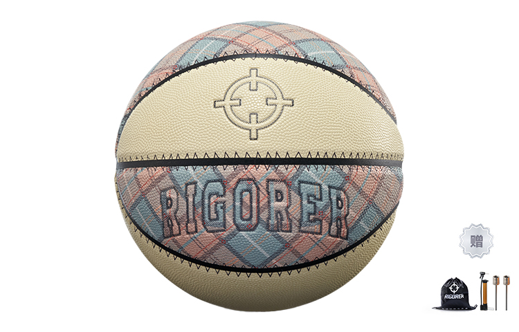 

RIGORER Китайский PU баскетбольный мяч абрикосовый зеленый размер 7 тренировочный unisex