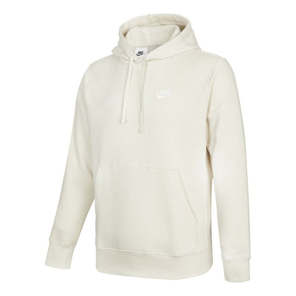 

Толстовка Nike Sportswear Club Fleece Stay Warm Pullover hooded Sports White Ivory, цвет ivory