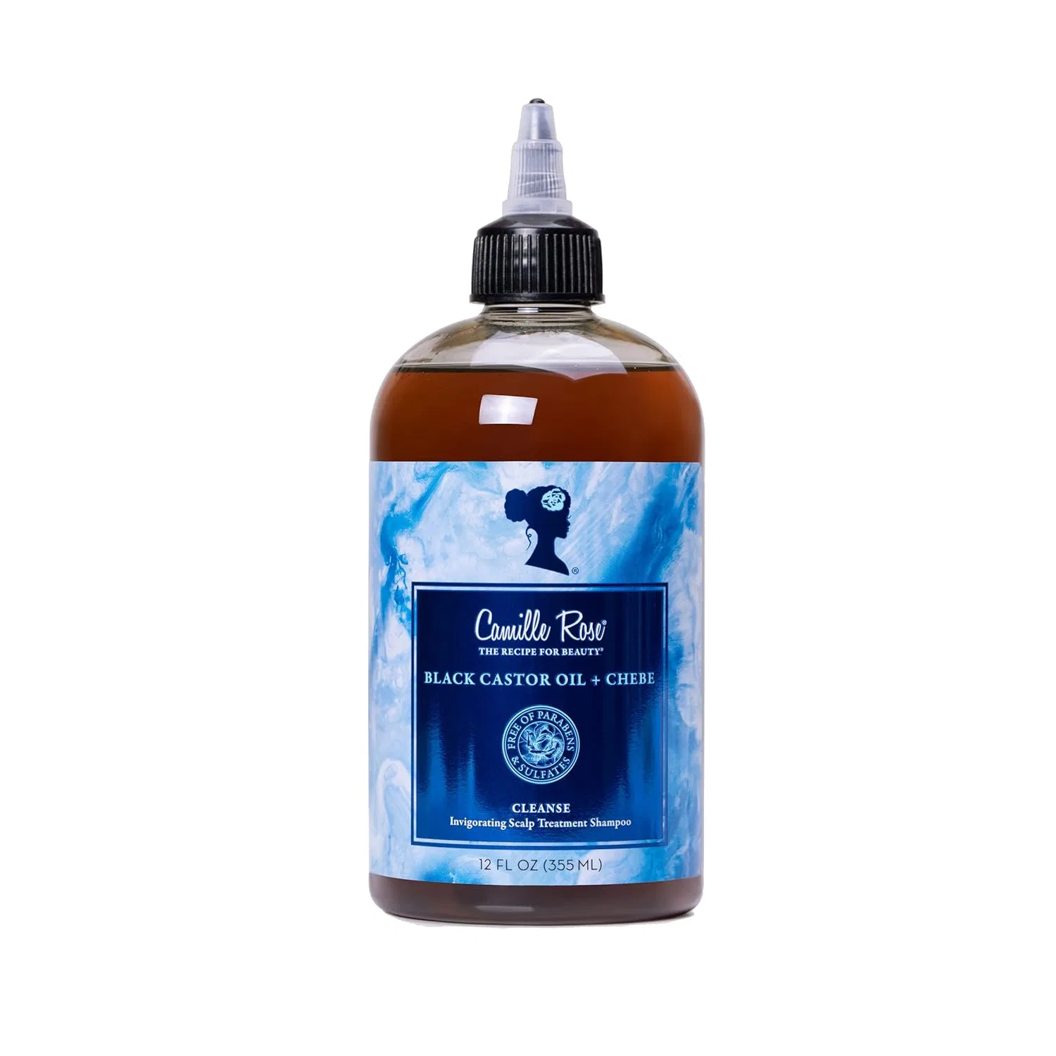 Шампунь Camille Rose Black Castor Oil + Chebe для кожи головы 355 мл Camille Rose