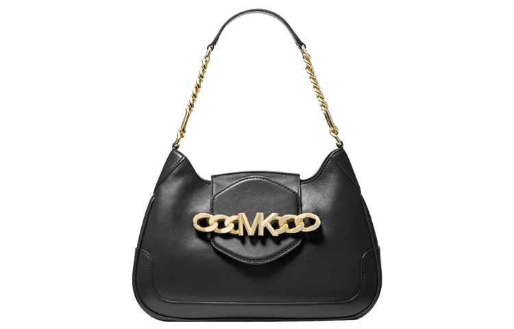 

Michael Kors Женская кожаная сумка через плечо Hally, черная