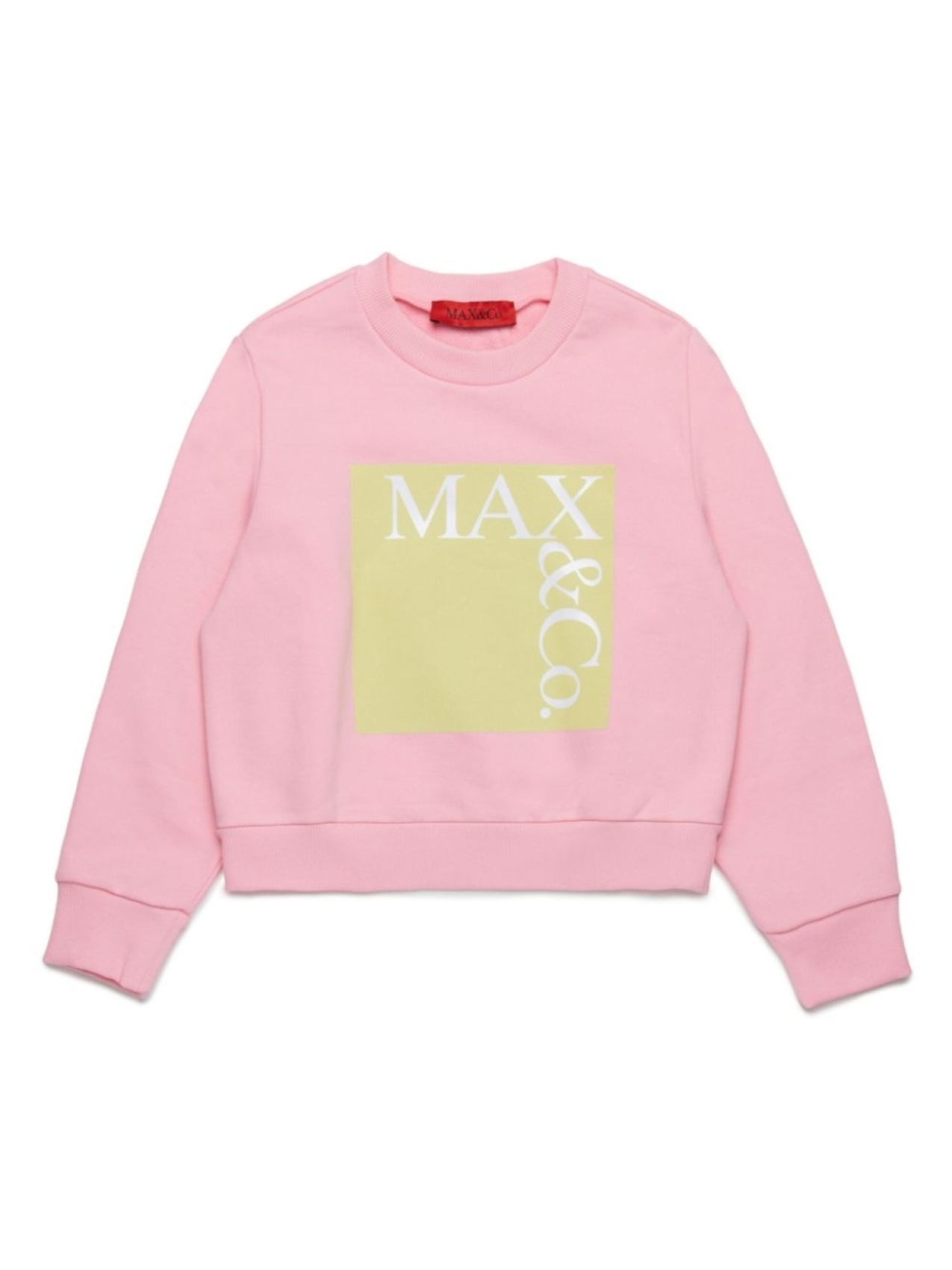 

MAX&Co. Kids толстовка с логотипом, розовый