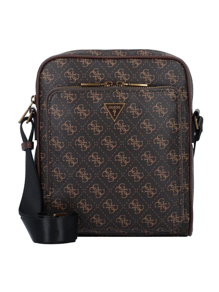

Наплечная сумка Guess, цвет brown-ochre