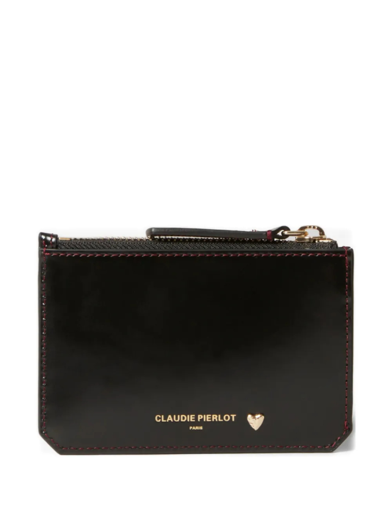 

Claudie Pierlot кошелек с декором в форме сердца, черный
