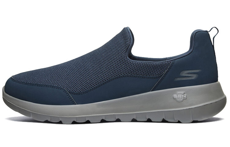 

Кроссовки GO WALK Max для бега мужские с низким верхом темно-синие Skechers