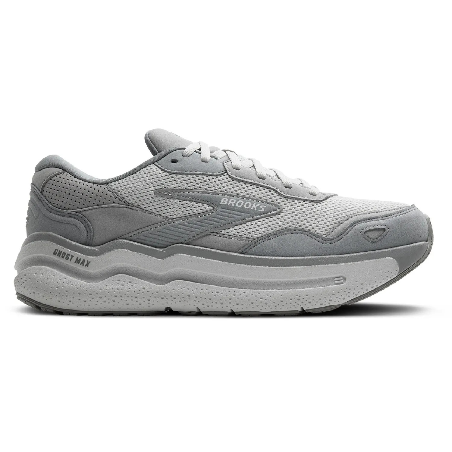

Кроссовки для бега Ghost Max 2 Suede - мужские Brooks, Primer Grey/Oyster/Alloy