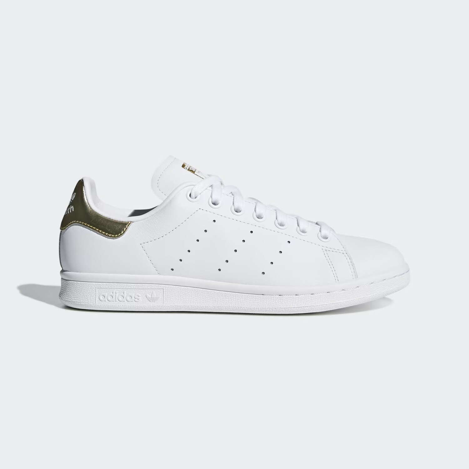 

Кроссовки Stan Smith Adidas, цвет Cloud White/Cloud White/Gold Metallic