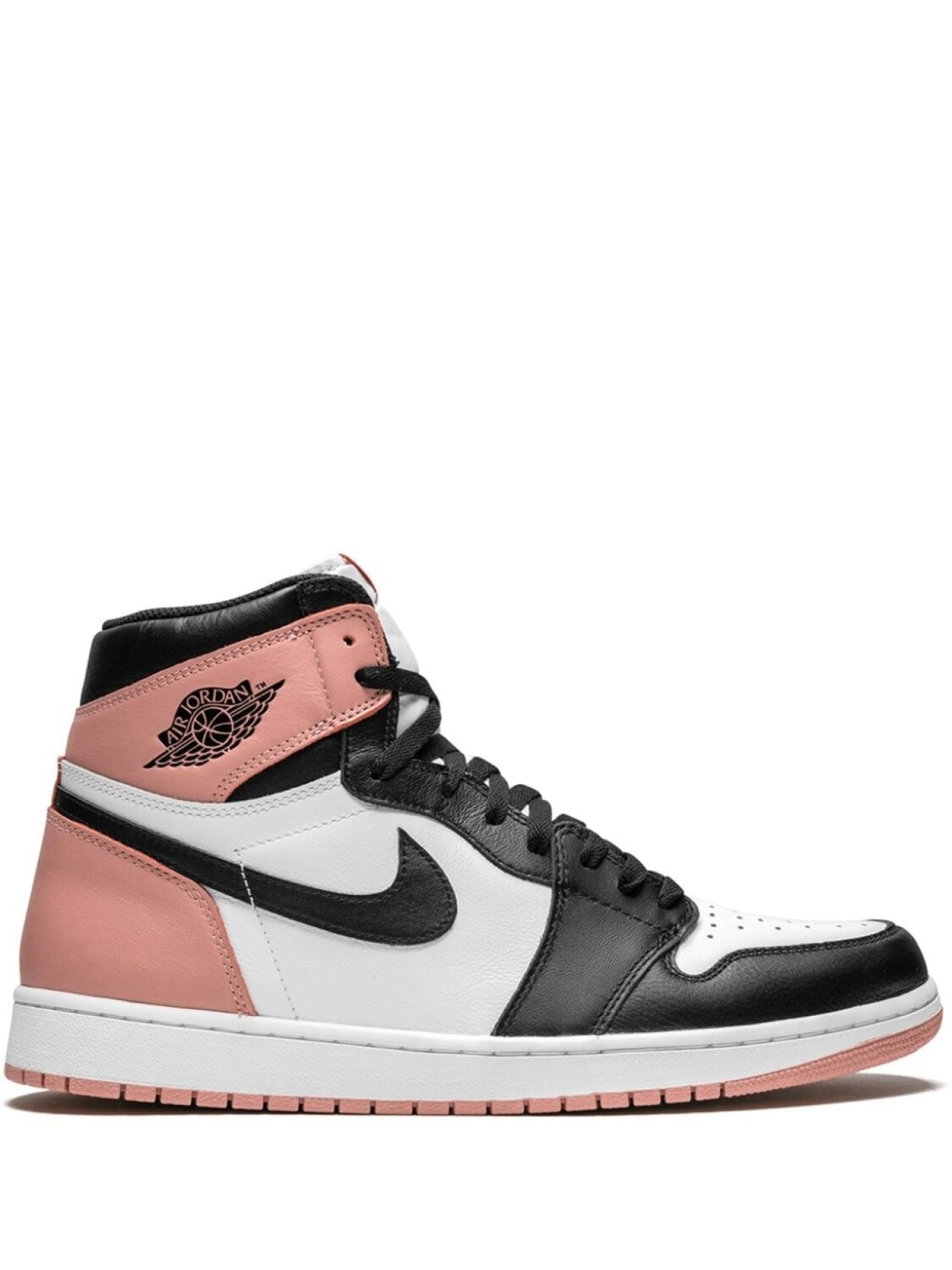 

Кроссовки Jordan Air Jordan 1 Retro High OG NRG, белый/розовый/черный