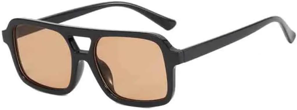 

Солнцезащитные очки с защитой UV400 | Линзы конфетных цветов, большая оправа | Для женщин и мужчин, для занятий спортом на открытом воздухе и вождения DSVIGF, Black Tea