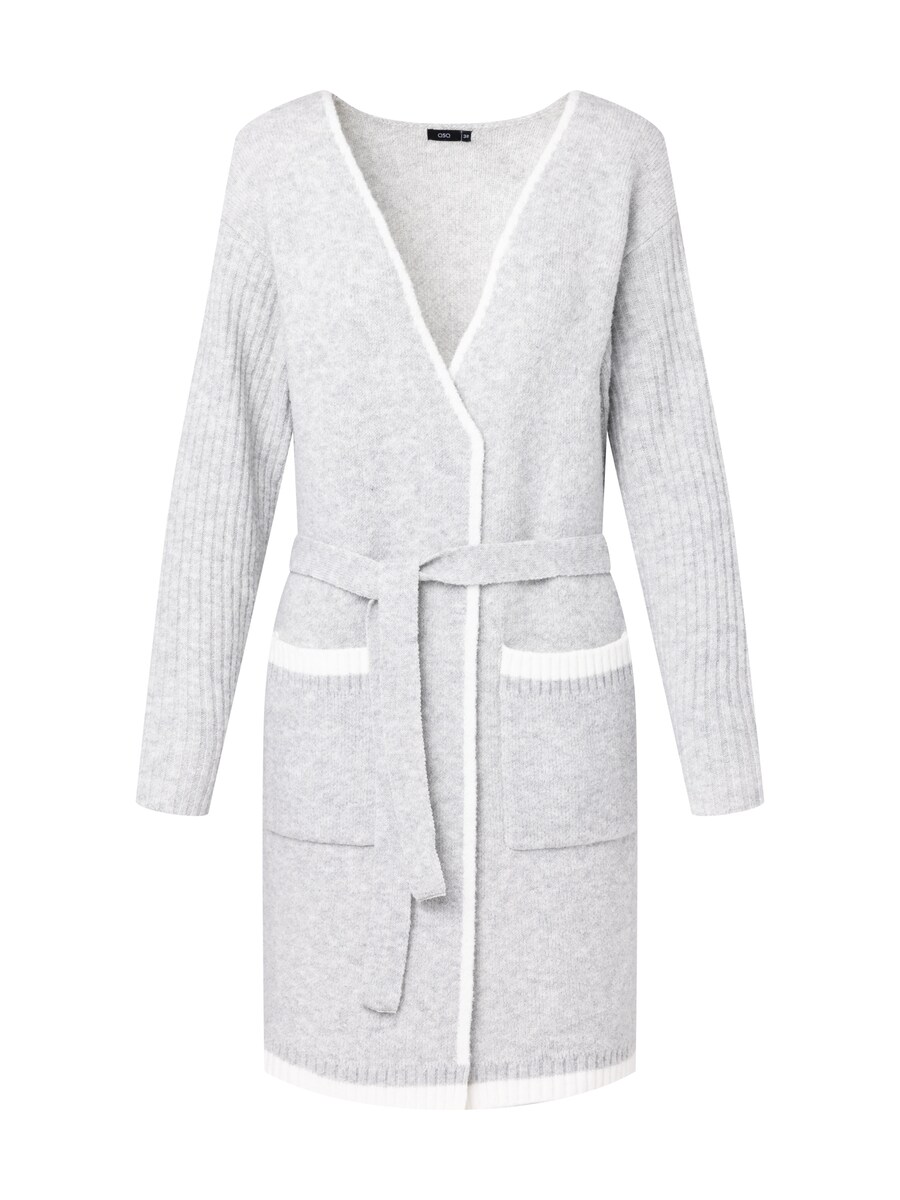 

Вязаный кардиган Quiosque, светло-серый