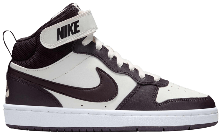 

Кроссовки Nike Court Borough Mid 2 GS 'Burgundy White', красный