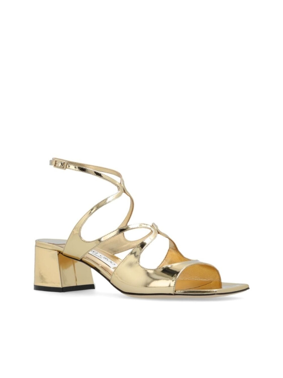 Jimmy Choo сандалии Азилия, золотистый — фото 4