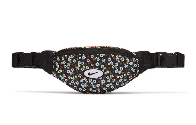 

Nike Поясная сумка Heritage из полиэстера, маленького размера, унисекс, черная