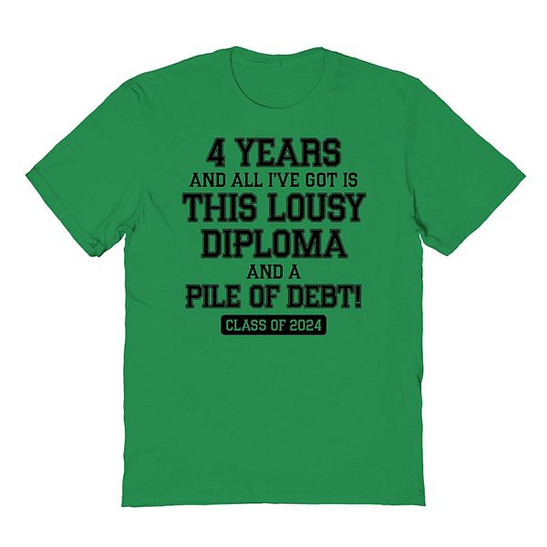 

Футболка с принтом для выпускников Colab89