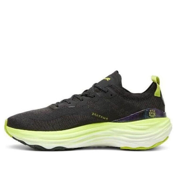 

Кроссовки foreverrun nitro running shoes 'black solar green' Puma, черный