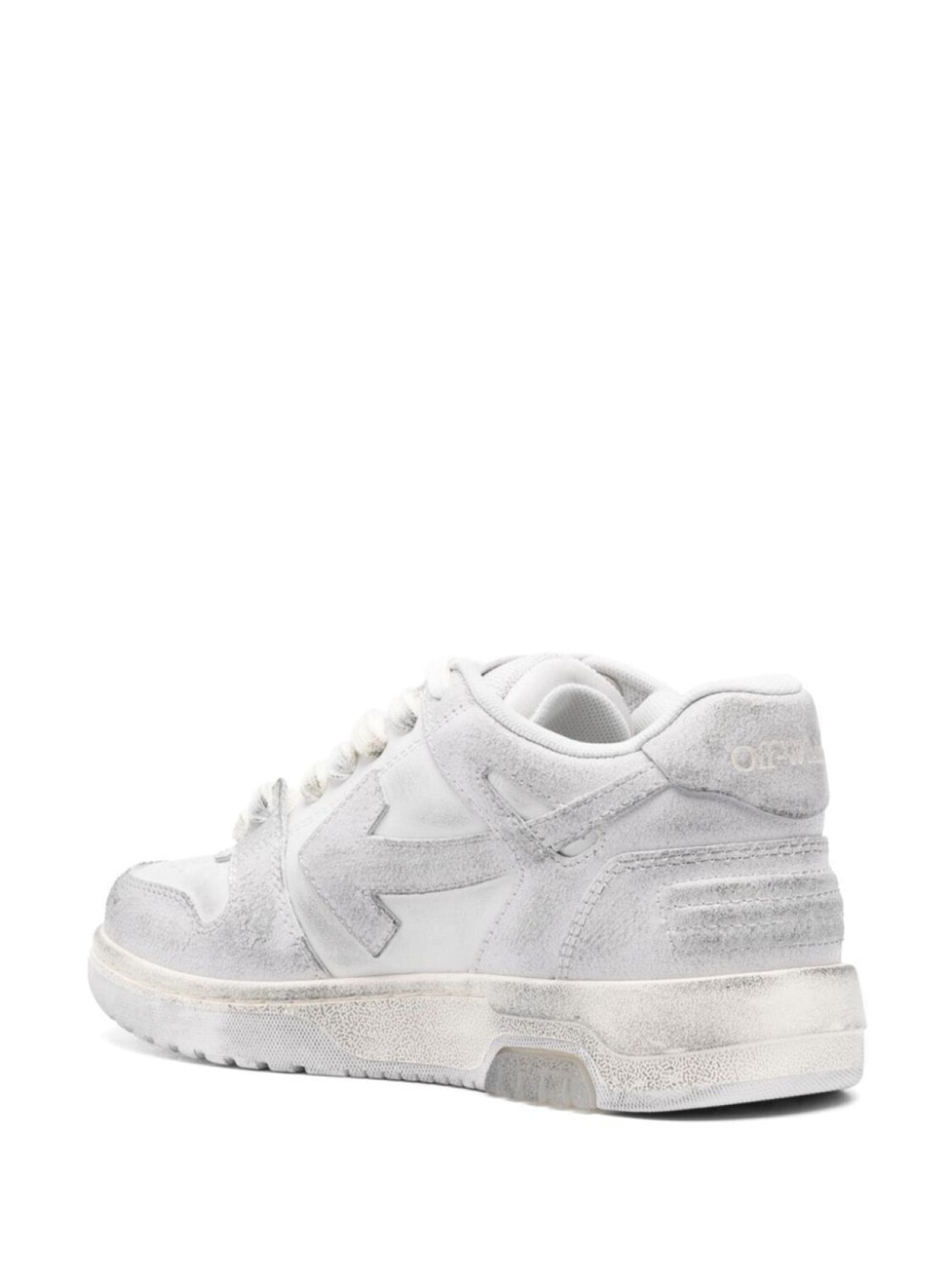 Off-White oUT OF OFFICE ВИНТАЖНАЯ КОЖА БЕЛАЯ БЕЛАЯ, белый — фото 4