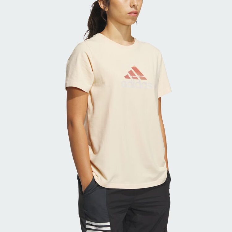 MUST HAVES Футболка женская Crystal Sand Adidas — фото 4