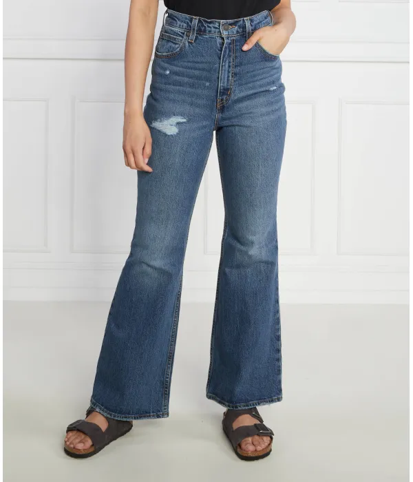 Джинсы-Клеш в стиле 70-х годов — это круто Flare fit Levi'S, синий — фото 3