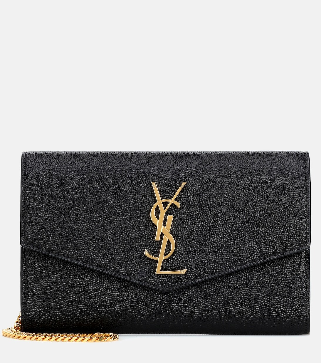

Сумка через плечо Uptown из кожи Saint Laurent, черный