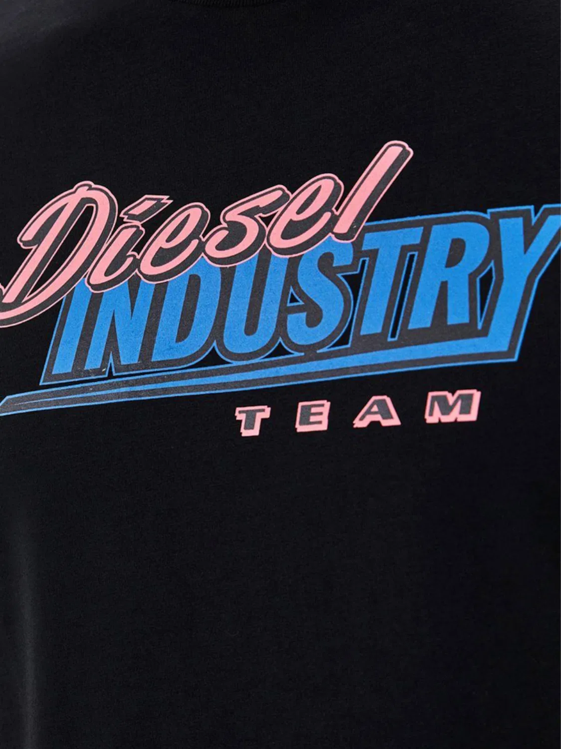 Футболка Diesel T-DIEGOS-K37 черного цвета — фото 2