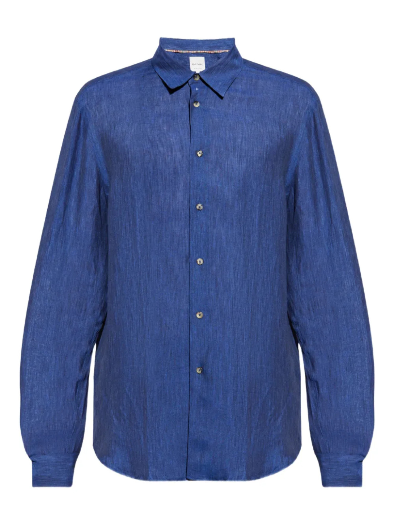 

Льняная рубашка Paul Smith, синий