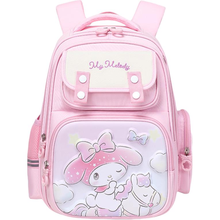 

Sanrio Студенческий рюкзак из полиэстера детский фиолетово-розовый